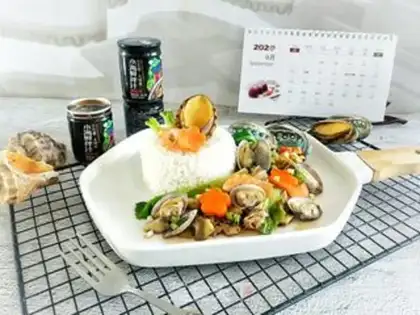 Make Abalone snail seafood step 17