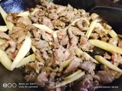 Make Cream beef step 4