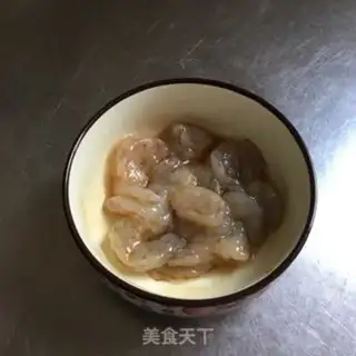 Make Shrimp tofu eggs step 1