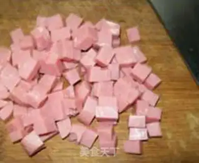 Make Big radish fried rice step 2