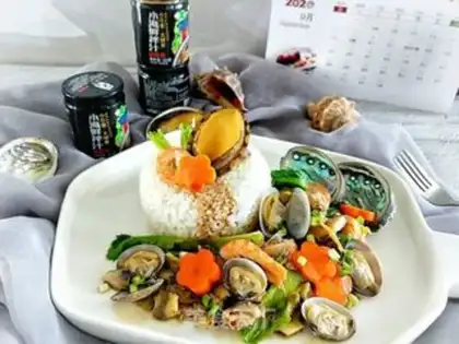 Make Abalone snail seafood step 20