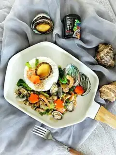 Make Abalone snail seafood step 21