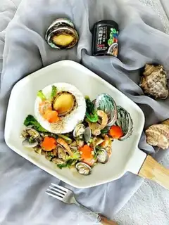 Make Abalone snail seafood step 23