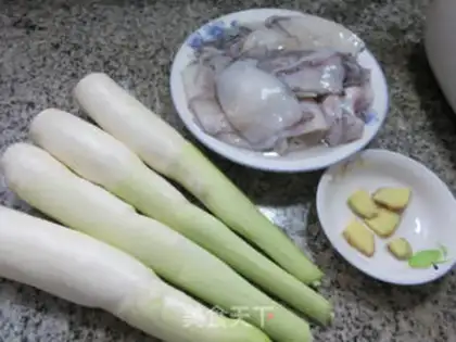 Make The squid burns white step 0