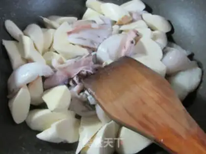 Make The squid burns white step 5