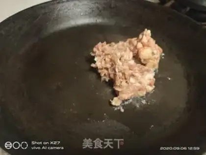 Make Meat and rice powder step 5