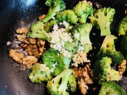 Make Peachy broccoli step 8