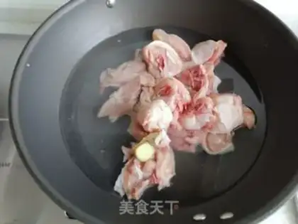 Make Soybean chicken step 1