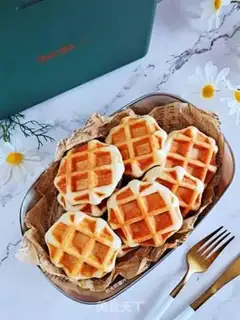 Make Chestnut waffles step 12