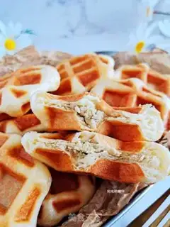Make Chestnut waffles step 13