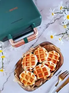Make Chestnut waffles step 14
