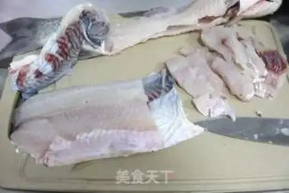 Make One fish and four step 4