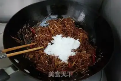 Make Old Beijing sauce pickles step 9