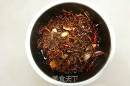Make Old Beijing sauce pickles step 11