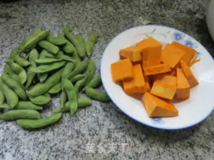 Make Beans and pumpkins step 0