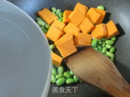 Make Beans and pumpkins step 3