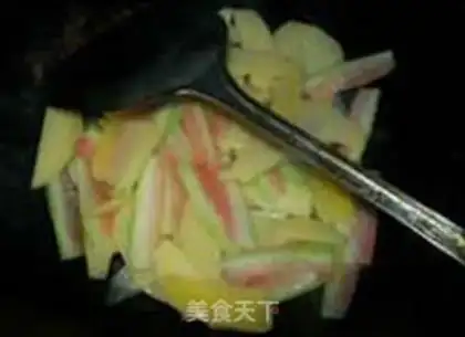 Make Pumpkin with potatoes step 6