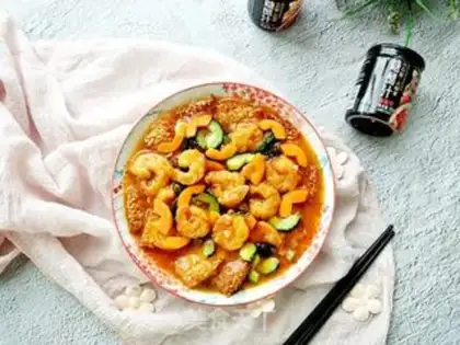 Make Sour, sweet, delicious peaches step 17