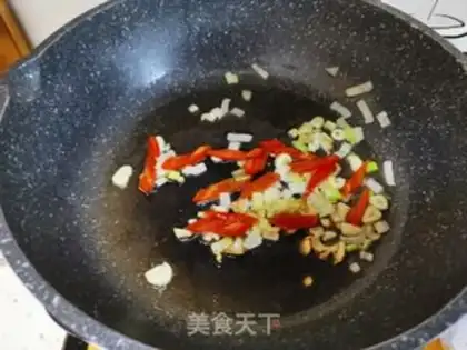 Make Shrimp fried broccoli step 7