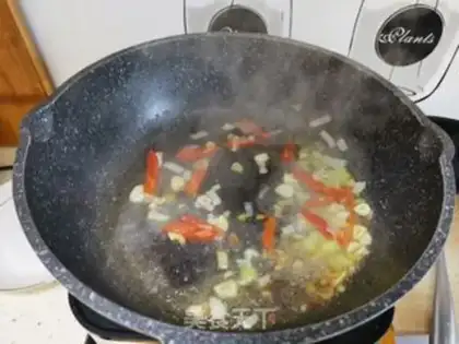 Make Shrimp fried broccoli step 8