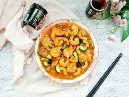 Make Sour, sweet, delicious peaches step 23