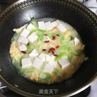 Make Tofu soup step 4