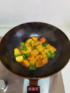 Make Apple cuckoo tofu step 10