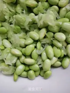 Make Scrambled beans step 1