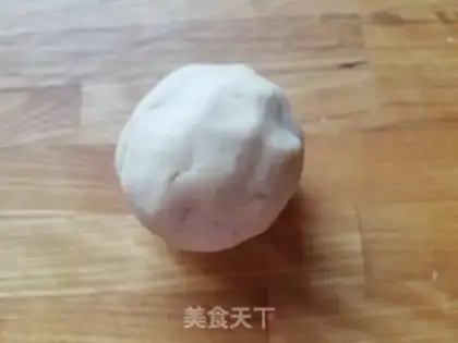 Make Two yellow lotion mooncakes step 5