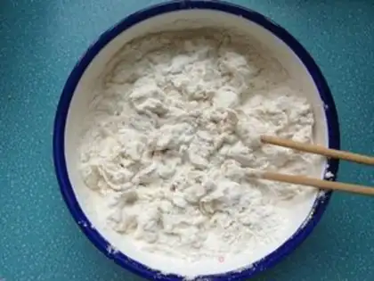 Make Carrot mushroom pork dumplings step 1