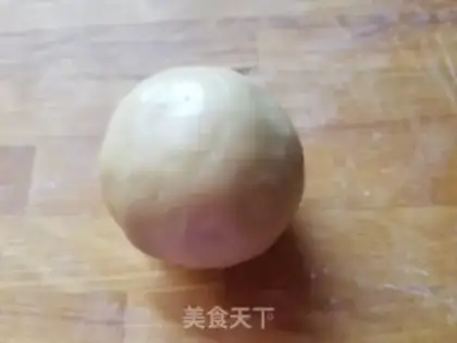 Make Two yellow lotion mooncakes step 10