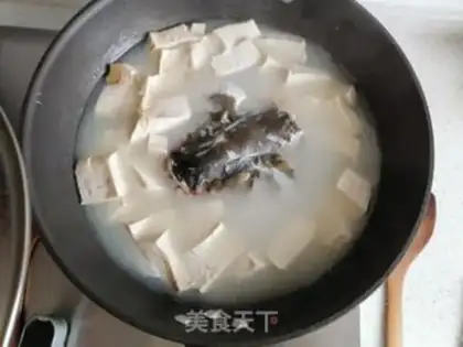 Make Fish tofu soup step 4