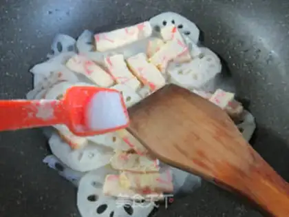 Make Crab-cake chicken cake step 5