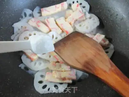 Make Crab-cake chicken cake step 6