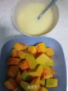 Make Old pumpkin corn pasta step 0