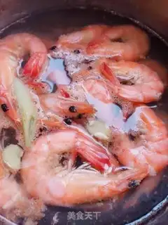 Make Boiled shrimp step 2