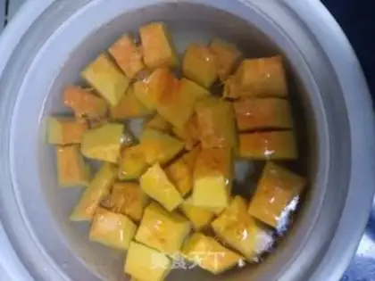 Make Old pumpkin corn pasta step 2