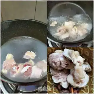 Make Old hen stews the omelet soup step 1