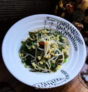 Make Seaweed ribbons with bean sprouts step 8