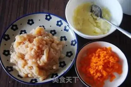 Make Carrot chicken sausage step 1