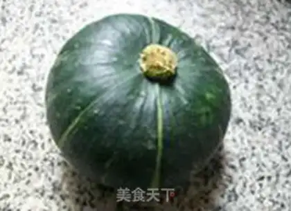 Make Snow gravy fried Japanese pumpkins step 0
