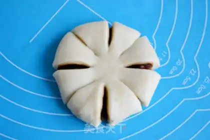 Make ♪ Four leaves with bread ♪ step 6