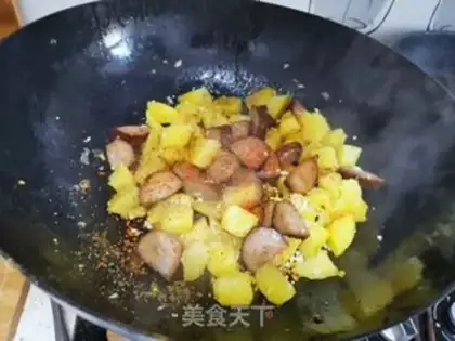 Make Spuded sausage step 10