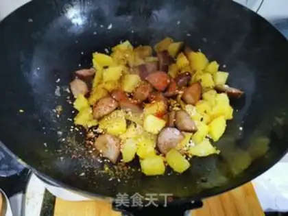 Make Spuded sausage step 11