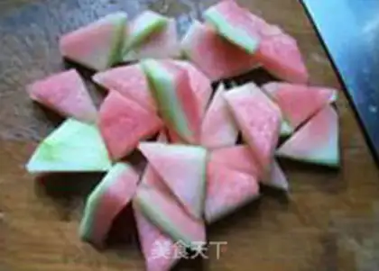 Make Watermelon pickles step 2