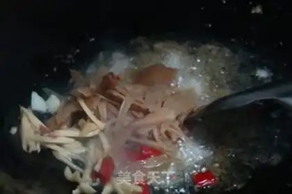Make Sour radish pasta step 4