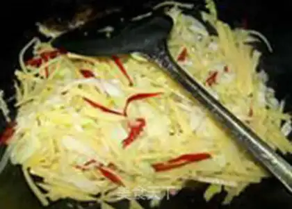 Make Sour cabbage potatoes step 9