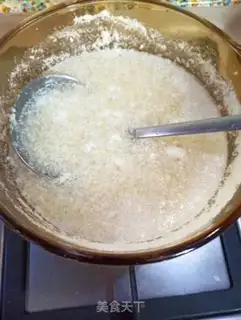 Make Tomato beef corn congee step 3