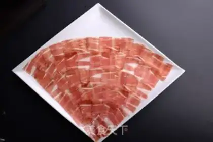Make Slice a piece of ham step 4