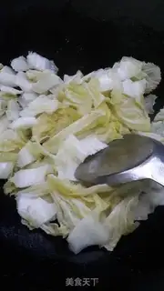Make Garlic and cabbage step 4